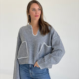 Outweigh The Cons Sweater - H Grey