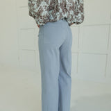 Spring Stunner Pants - Blue