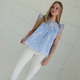 Unforgettable Eyelet Top