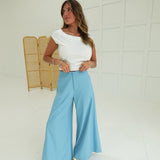 Palazzo Party Pants - Blue