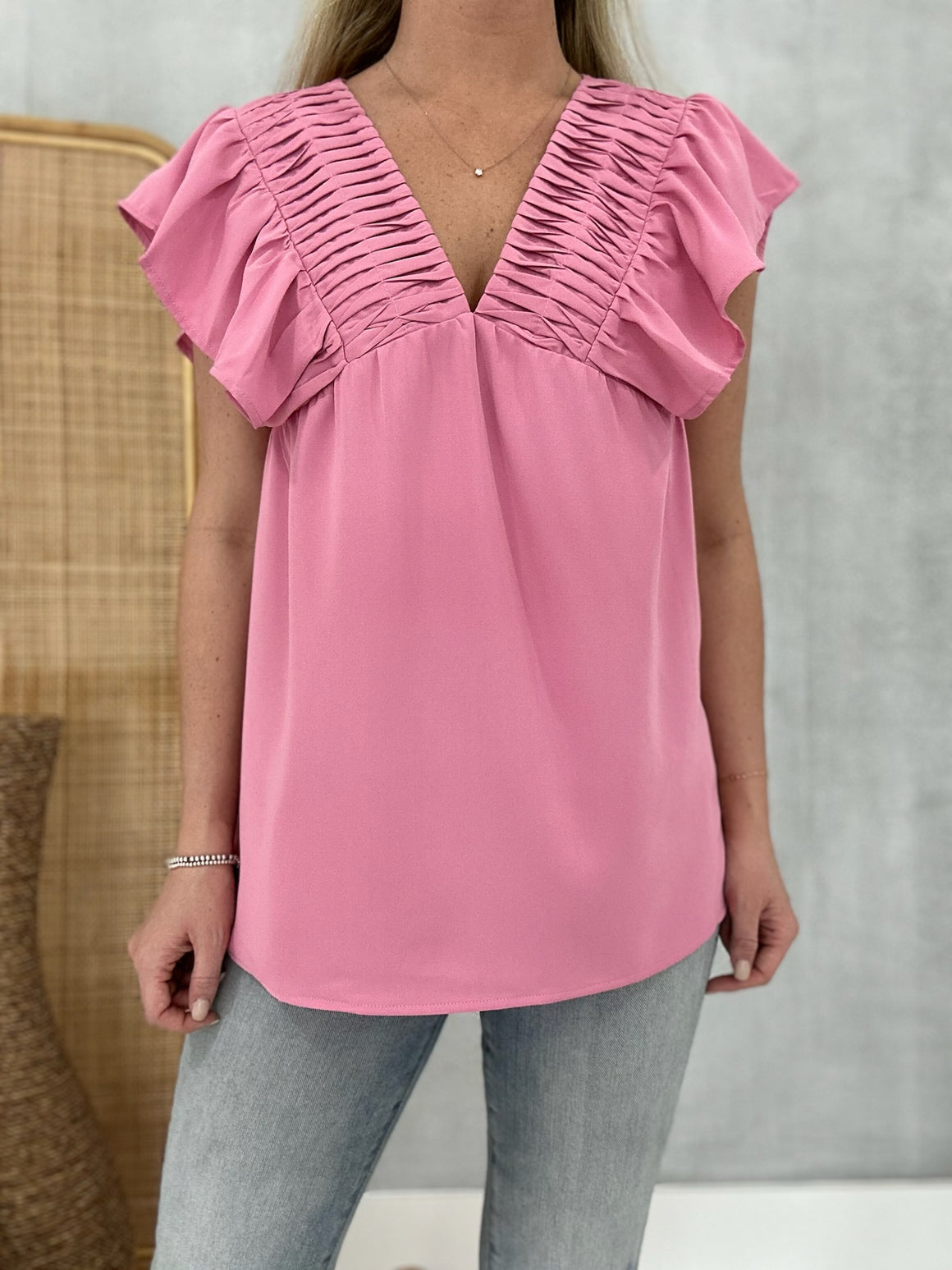 Intertwined With You Top - Pink