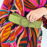 Large Olive Belt