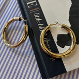 Shiny Gold Hoop