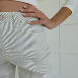 Penny Darted Barrel Jeans