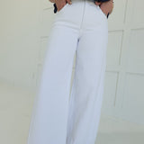 Off-Duty Ivory Jeans