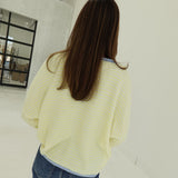 Lanie Striped Cardi - Yellow
