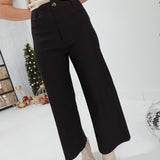 Jonah Cropped Pant - Brown