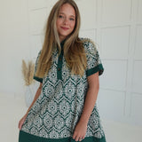Tansley Mini Dress - Green