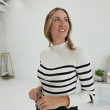 Around Town Top - Ivory