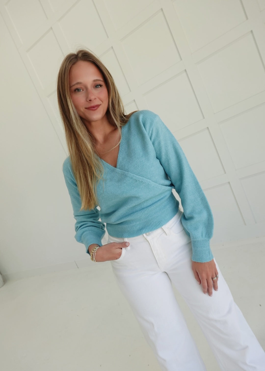 Saga Sweater - Sky Blue