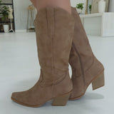Listler Western Boot - Taupe