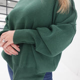Side Quest Sweater - Dk Green