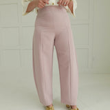 Hip & Profess Trousers - Dusty Pink