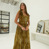 Golden Days Midi Dress