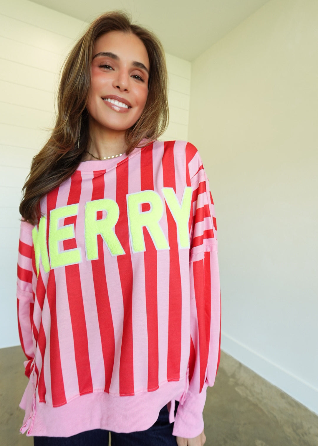 Neon & Merry Pullover