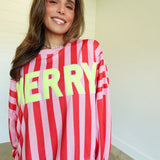 Neon & Merry Pullover