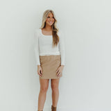 Fast Pace Mini Skirt - Coco