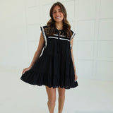 Gia Mini Dress - Black