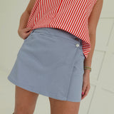 Finish Line Mini Skort - Blue