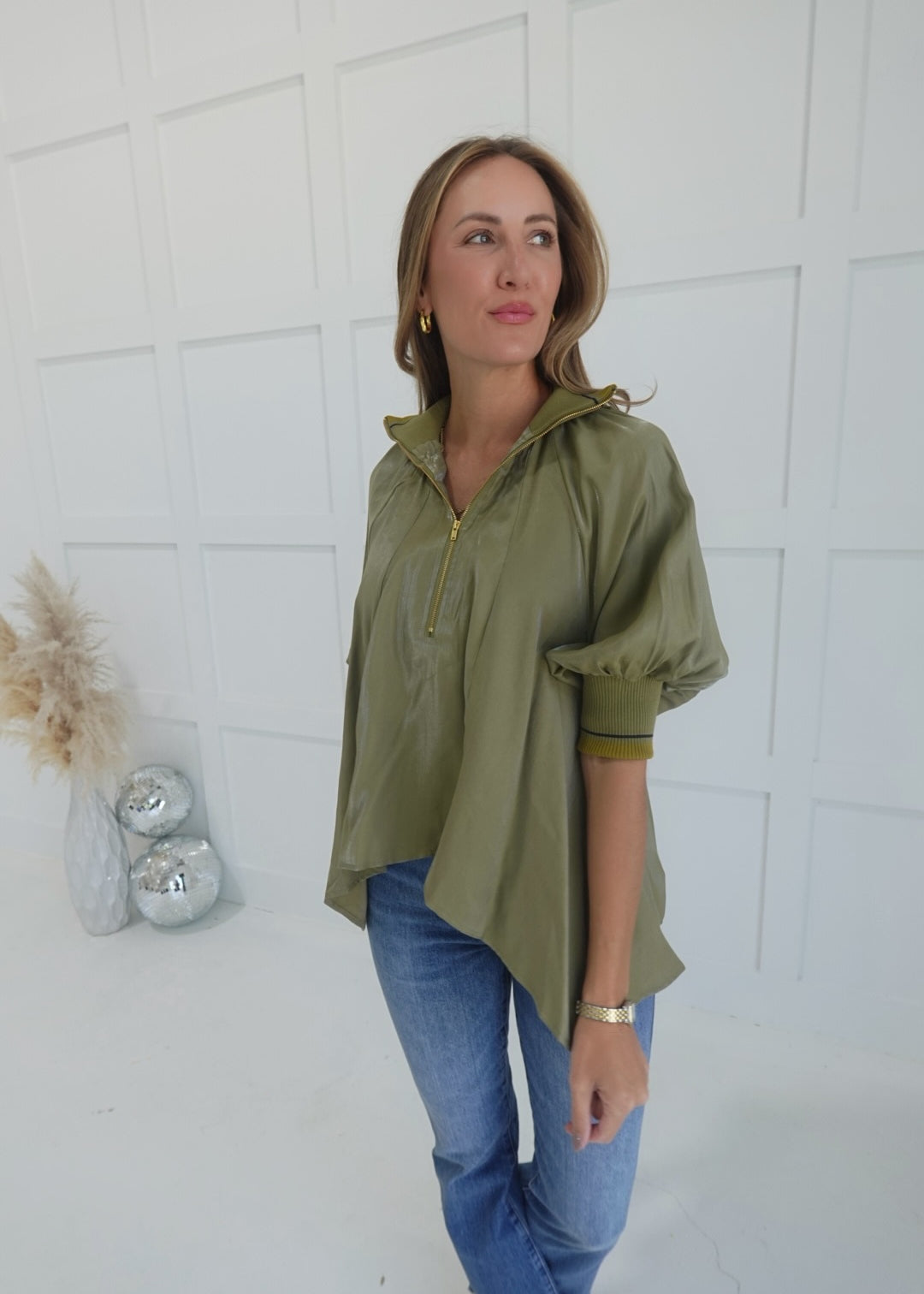 Sibly Blouse - Olive