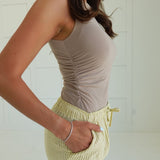 Stay Meshy Bodysuit - Taupe