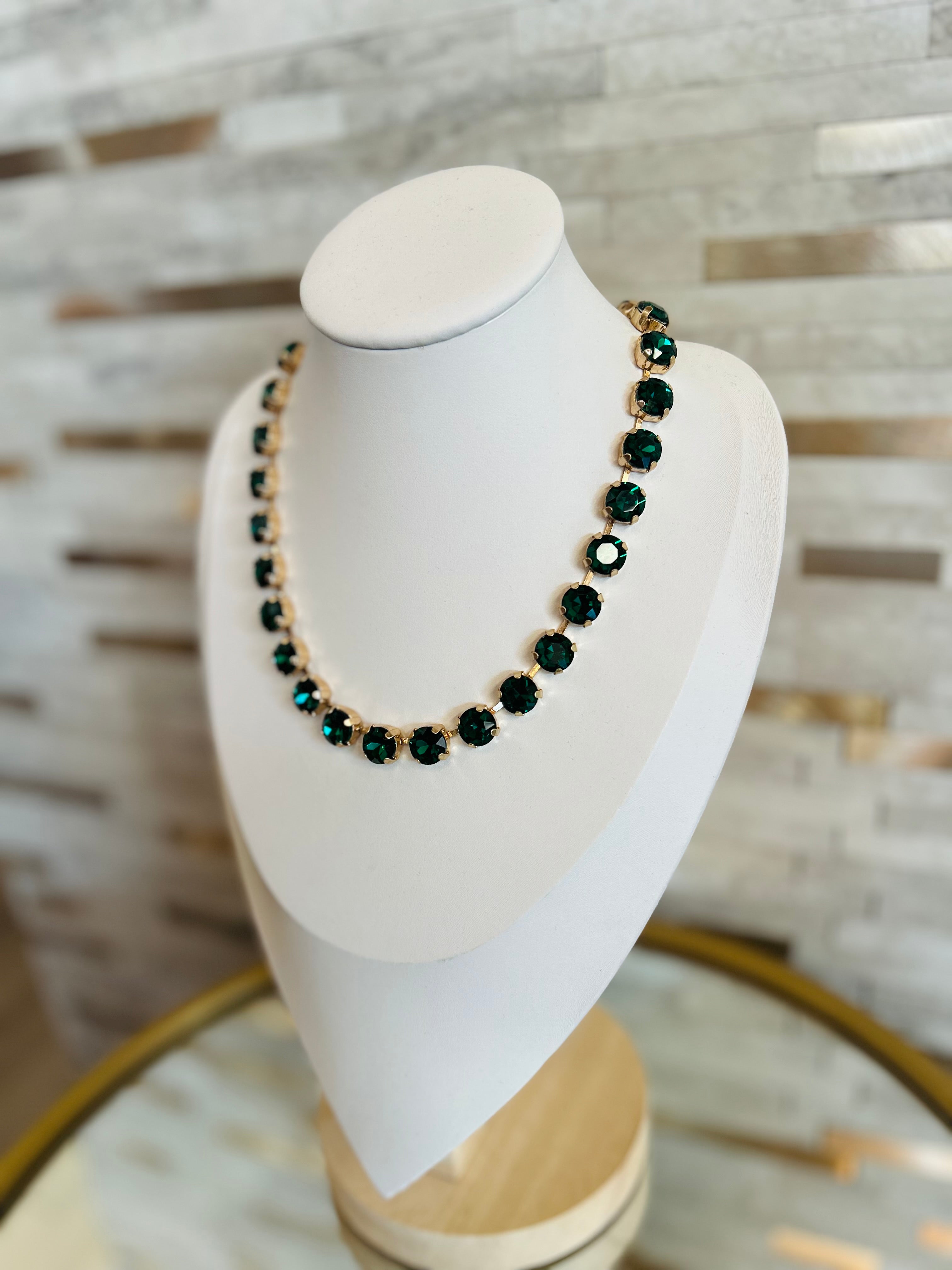 Crystal Tennis Necklace