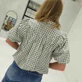 Plaid With Envy Top