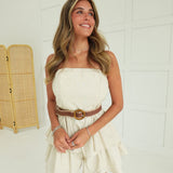 Letty Romper Dress - Linen