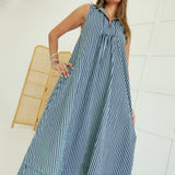 Geneva Maxi Dress - Navy