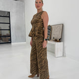 Tiger Town Chic Pants - Brown
