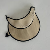 Foldable Beach Visor - Beige