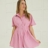 Sanders Mini Dress - Pink