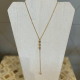 CZ Y Necklace