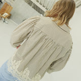 Lois Lace Top - Olive