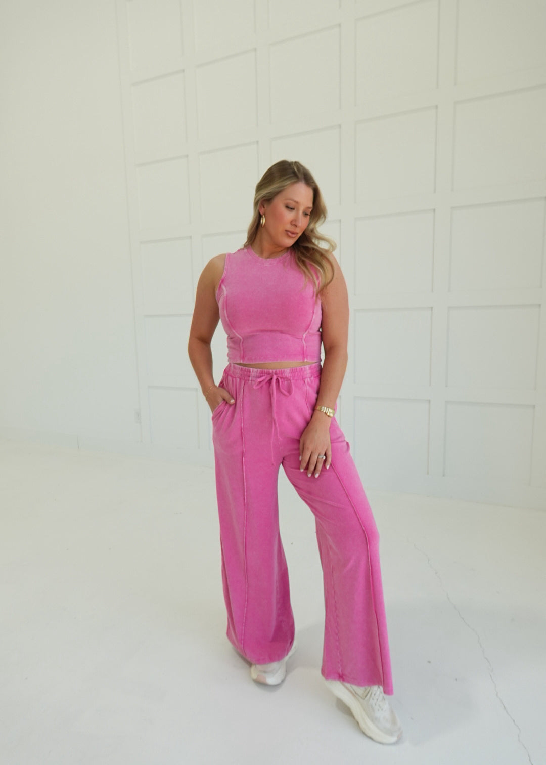 Homebody Lounge Set - Fuchsia