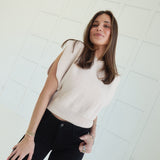 Winter To Spring Top - Taupe