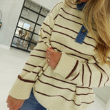Jacques Sweater Top - Oatmeal