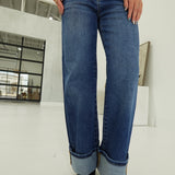 Ray Cuffed Jeans