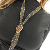 Madison Scarf Bolo Necklace