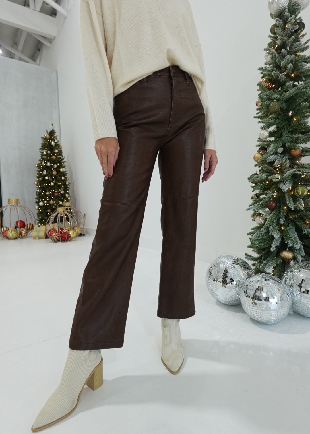 Step To The Side Pants - Hazelnut