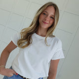 Just a Basic Tee - White
