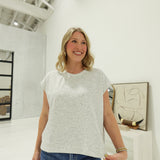 Leisure Wear Sleeveless Top - H. Grey