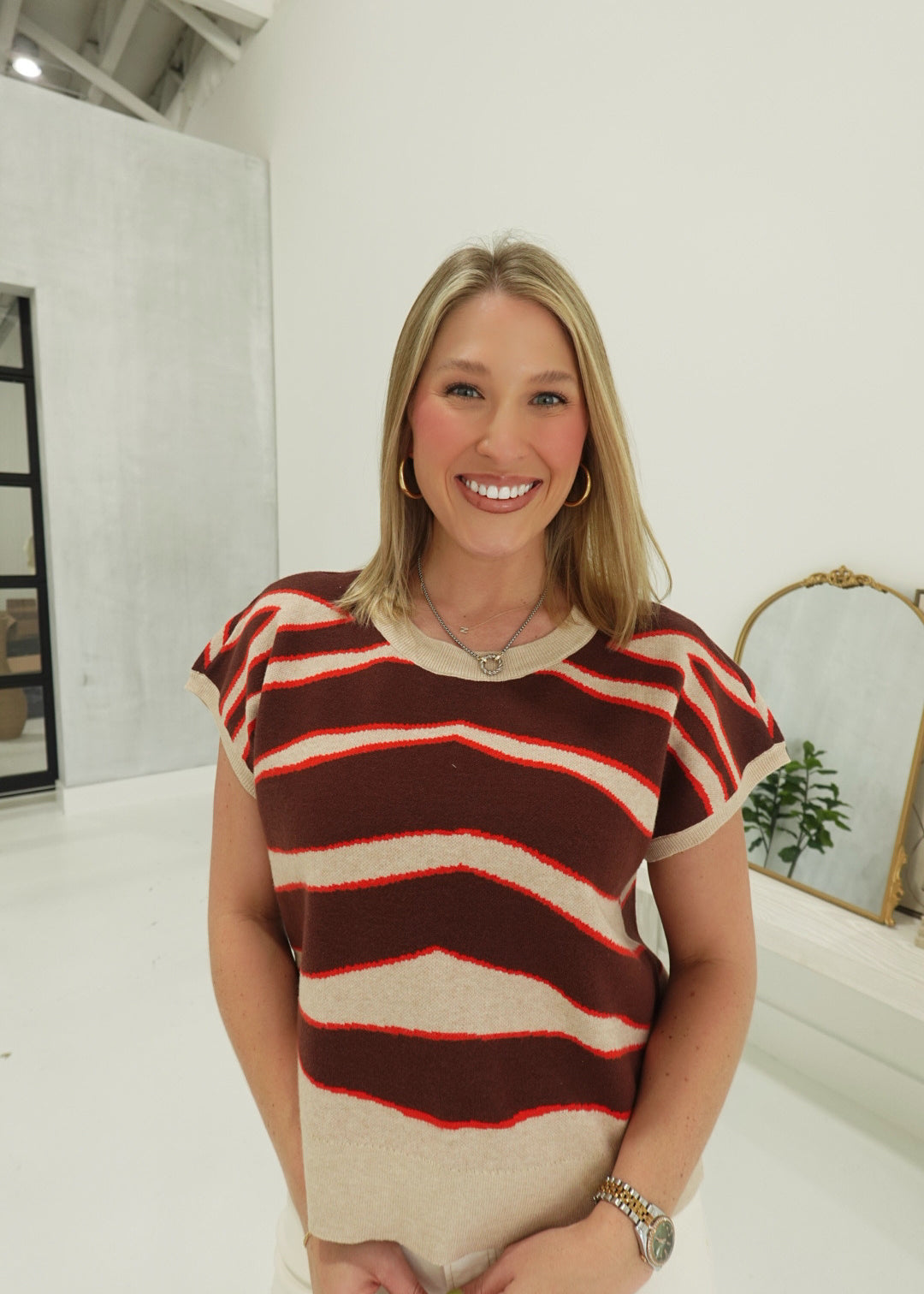 The Apex Sleeveless Sweater - Oatmeal