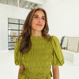 Bellavue Smocked Top