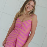 Mandarin Striped Set