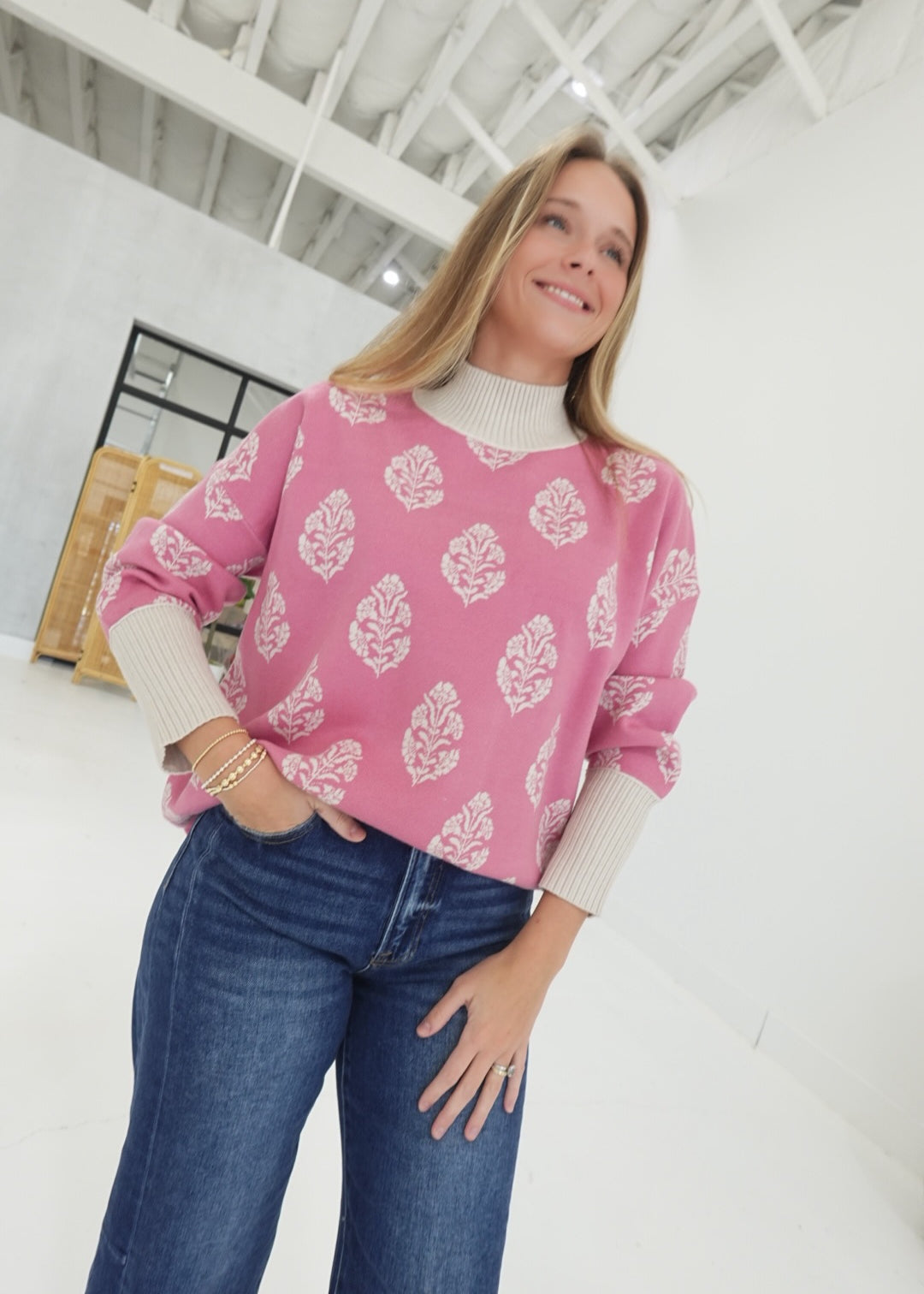 Somner Sweater - Pink