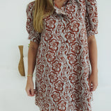 Doodle Dru Mini Dress - Camel