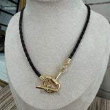 Horsebit Toggle Necklace