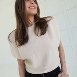 Winter To Spring Top - Taupe