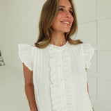 The Frolic Top - White
